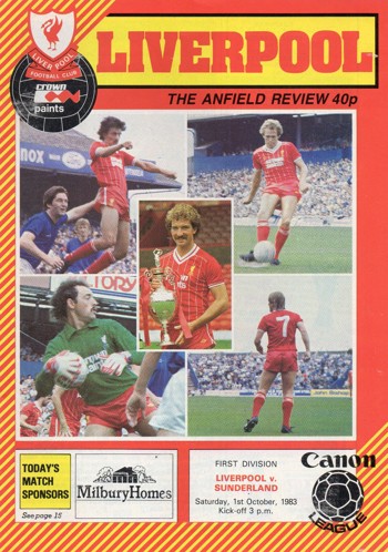 Match programme